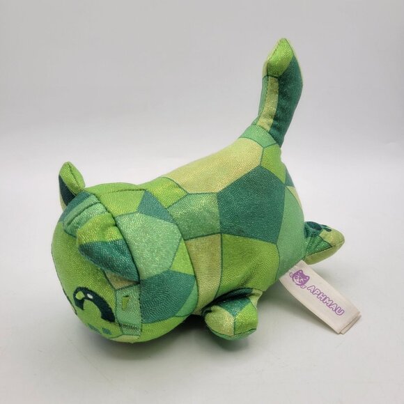 Aphmau MeeMeows Mystery Plush Litter 4 Celestial EMERALD Cat 6" Green - Picture 1 of 7